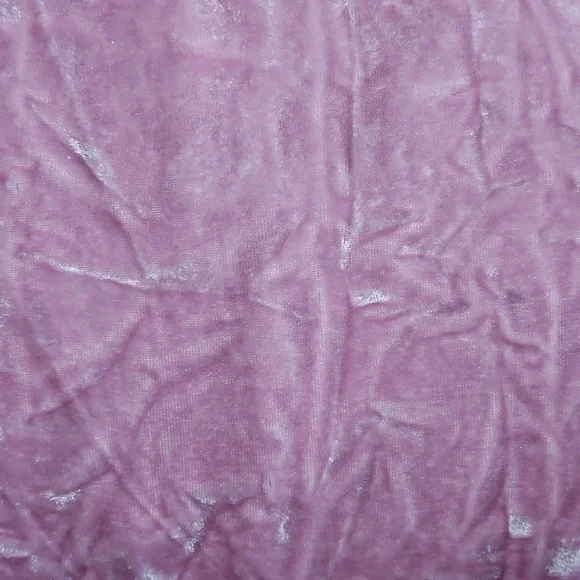 Urban Outfitters Silence + Noise NWT Boho Fairycore Pink Crushed Velvet Dress L - Picture 4 of 8